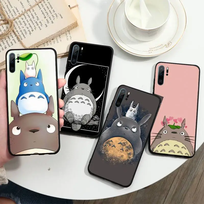 Мой сосед Тоторо Хаяо Миядзаки чехол для телефона Huawei honor Mate P 10 20 30 40 i 9 8 pro x Lite smart