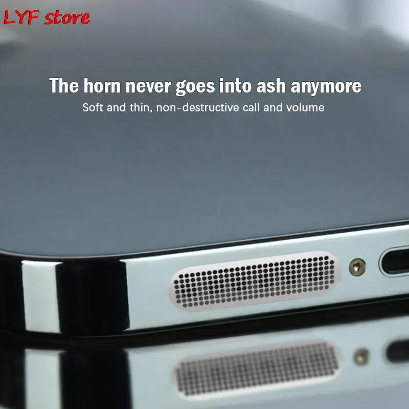 8pcs Phone Speaker Earpiece Net Anti Dust Mesh Sticker For Phone 12 11 XS etc