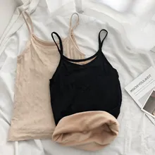 Распродажа, ограниченное предложение, укороченный топ внутри Хань вариант без рукавов Топ женский Ins развивать нравственность и теплый жилет с тонкими лямками