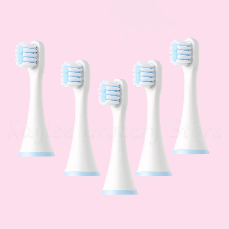 Xiaomi Mitu Electric Toothbrush Replacement Heads For Kids Toothbursh Soft Replace Head With TPE Rubber High Quality | Бытовая техника
