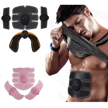 

Electric Muscle Stimulator EMS Wireless Hip Buttocks Trainer Abdominal ABS Fitness Stimulator Body Weight Loss Massager Unisex