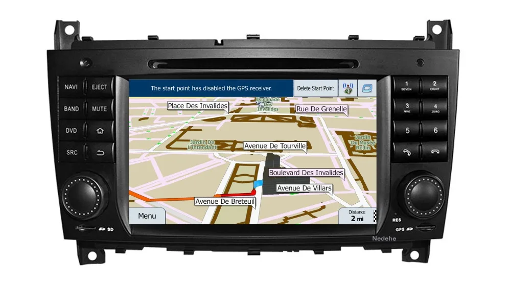 Discount Octa Core PX5 Android 9.0 Car DVD for Mercedes Benz C Class W203 C200 C230 C320 CLK 200 CLK350 CLK500 GPS Radio Stereo BT IPS 7