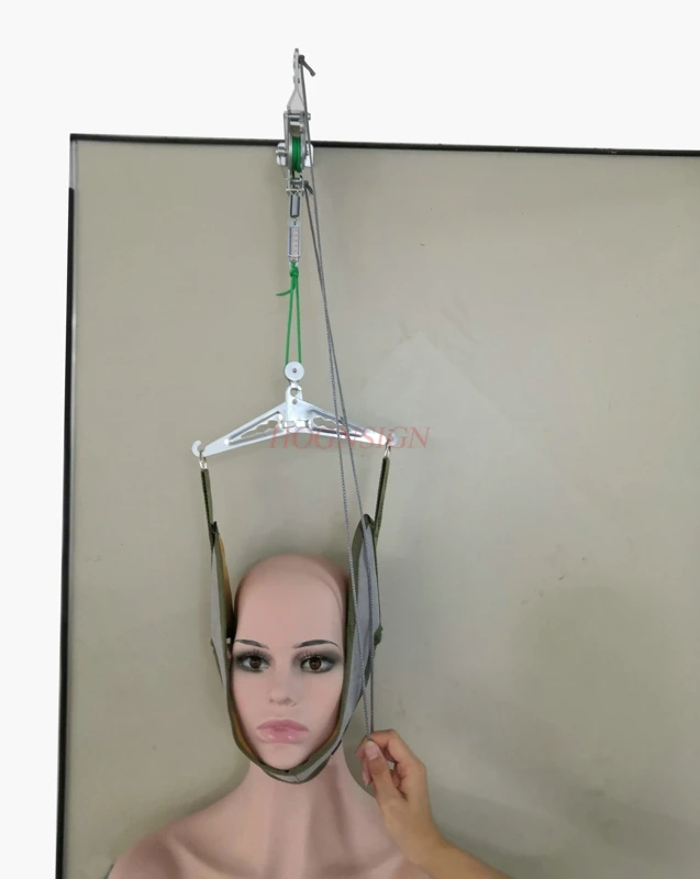 Cervical Traction Belt Neck Stretcher Band Vertebrae Recovery Health Care Neck Stretch Fixing Straps for Adult Children