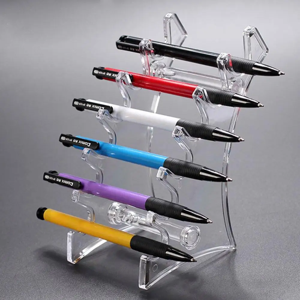 6 Layer Women Eyebrow Pens Eyeliner Frame Display Holder Stand Racks