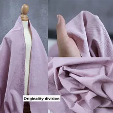 50*145 см/шт. Розовое высококачественное Плиссированное модное пальто дизайнерская ткань