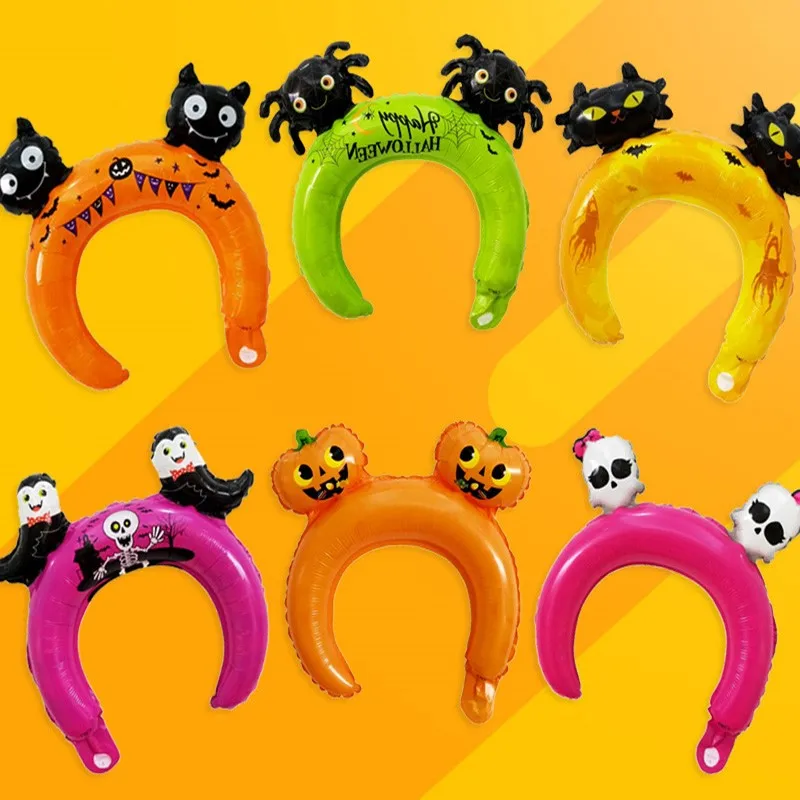 

Decorative Headdress Balloon Halloween Gift Giveaway Small Gift Child Arrangement Supplies Birthday Balloons Thanksgiving