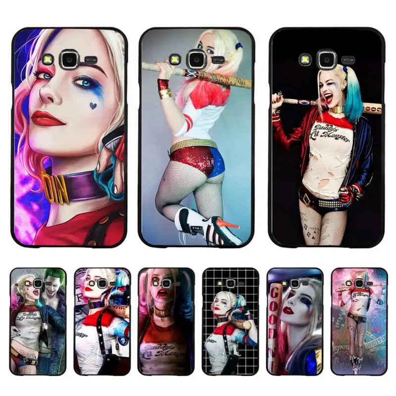 YNDFCNB Harley Quinn отряд самоубийц Joker Wink чехол для телефона Samsung A50 A70 A40 A6 A8 Plus A7 A20 A30 S7 S8 S9