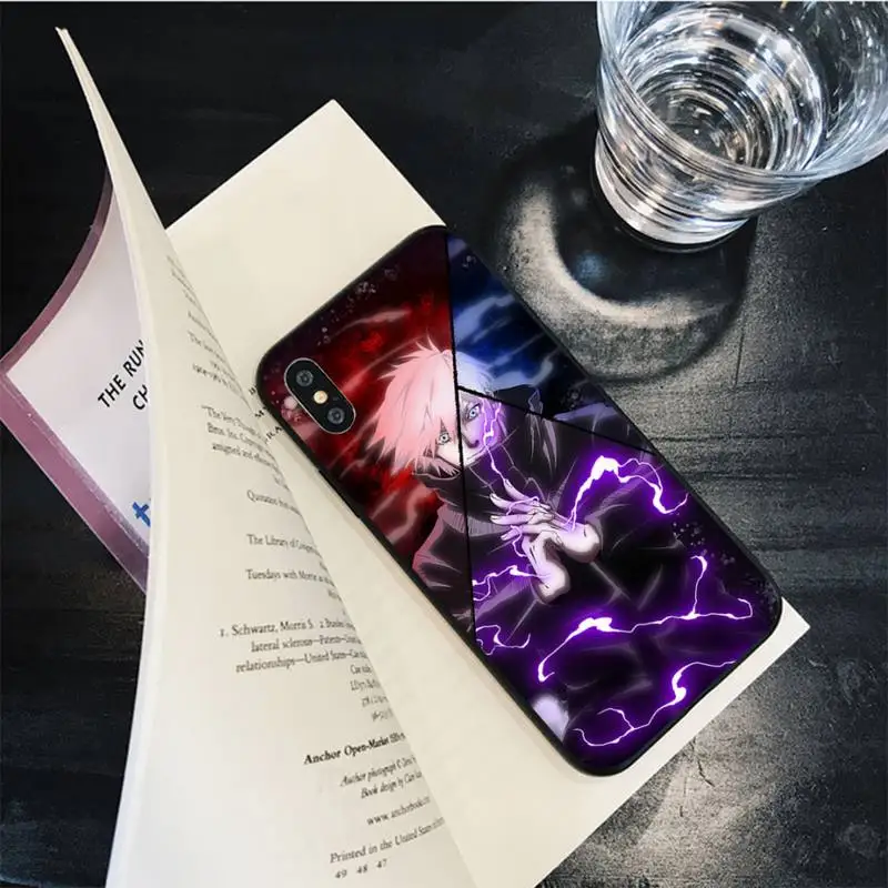 Jujutsu Kaisen Satoru Gojo Phone Case for iPhone 13 11 12 13 mini pro XS MAX 8 7 6 6S Plus X 5S SE 2020 XR case