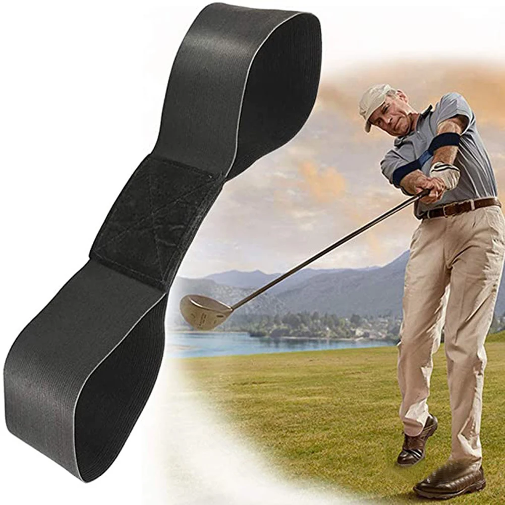 

1Pc Golf Training Aids Swings Training Hand Movement Correction Belt Professional Golf Swing Elastic Band Arm Posture Corrector