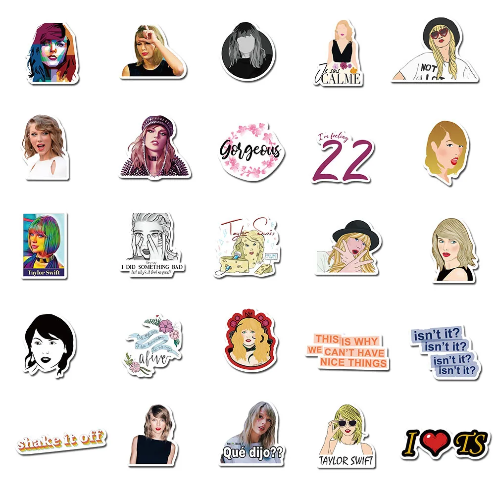 Yaduvanshi 5 cm AESTHETIC TAYLOR SWIFT PHONE STICKERS Self Adhesive Sticker  Price in India - Buy Yaduvanshi 5 cm AESTHETIC TAYLOR SWIFT PHONE STICKERS  Self Adhesive Sticker online at