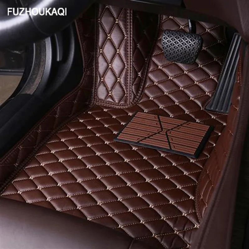 Кожаные автомобильные коврики для Chevrolet Captiva Sonic Sail Spark Aveo Cruze Blazer epica Camaro Equinox Rider Trax