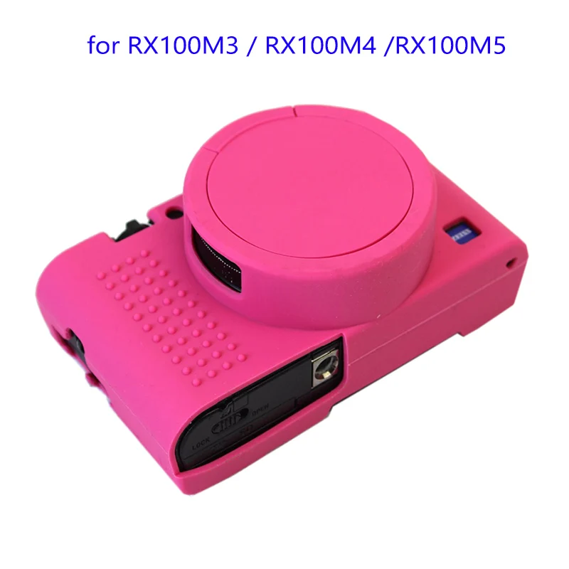 Резиновый силиконовый чехол Защитная мягкая рамка для Sony RX100 VII RX100VII RX100M3