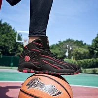 Брендовые мужские баскетбольные кроссовки с высоким берцем, спортивные мужские кроссовки с воздушной подушкой, удобные дышащие кроссовки 39-47
