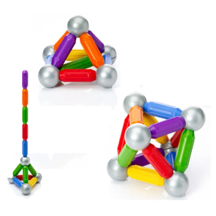 

Smart Architects Magnetic Rods Children Personally DIY sdip bang Building Blocks Plastic Fight Inserted zhi hui bang Early Educa