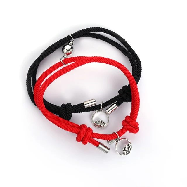 NIUYITID 2021 Attractive Handmade Bracelet Women Lover's Couple Charm Female Male Paired Friendship Wholesale Jewelry 4