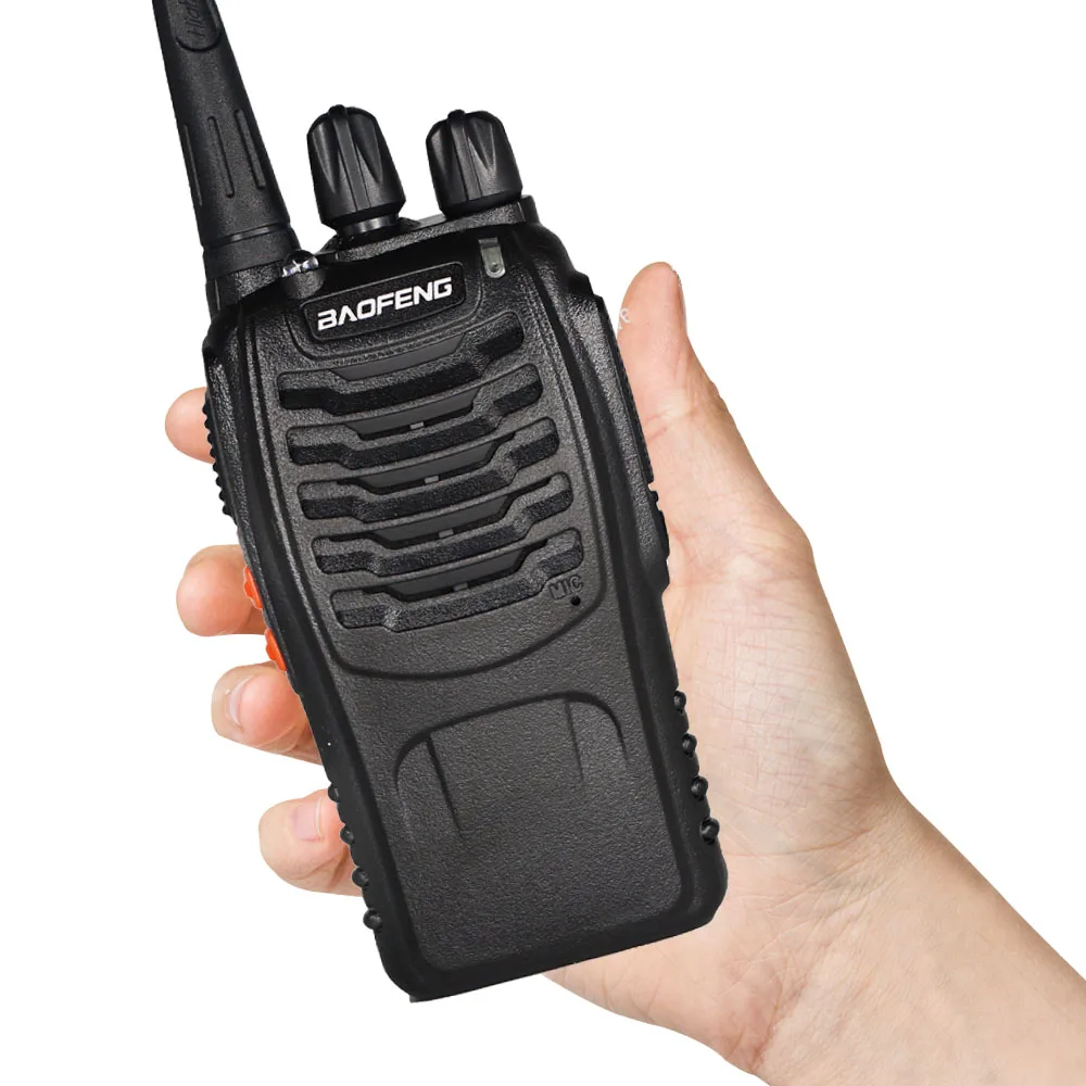 2 шт Baofeng BF-888S Walkie Talkie BF888s двухстороннее радио 5 Вт UHF 400-470 МГц Comunicador передатчик приемопередатчик 1-5 км Диапазон разговора