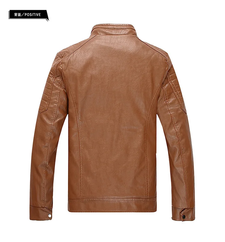 Стиль, AliExpress, мужская мода, однотонное кожаное пальто со стоячим воротником, в полоску, поставка товаров
