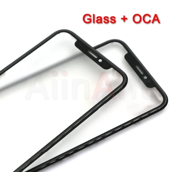 

5 Pcs Touch Glass For iPhone X Xs Max Front Outer LCD Screen with OCA Optical Clear Adhesive Repair Parts Replacement