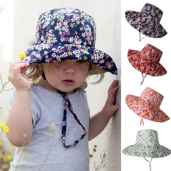 

Summer Baby Sun Hat Children Outdoor Anti UV Protection Beach Caps Kids Boy Girl Swimming Fisherman's Hat For 3-8 Year Girl Hat