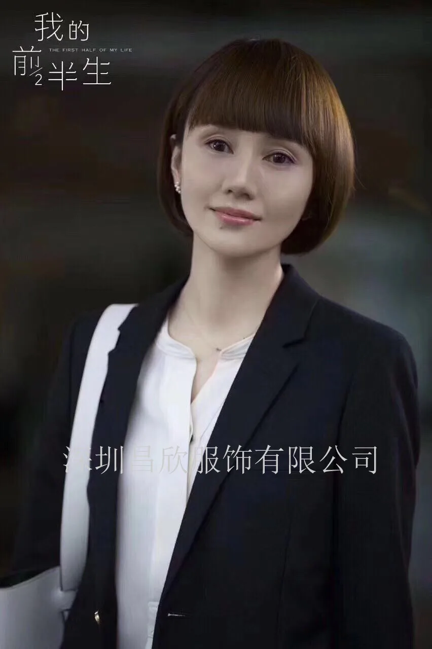 

Th Theorist Elegant Temperament Type Three Acetic Acid One Grain Buckle Trend Joker Occupation Female Suit