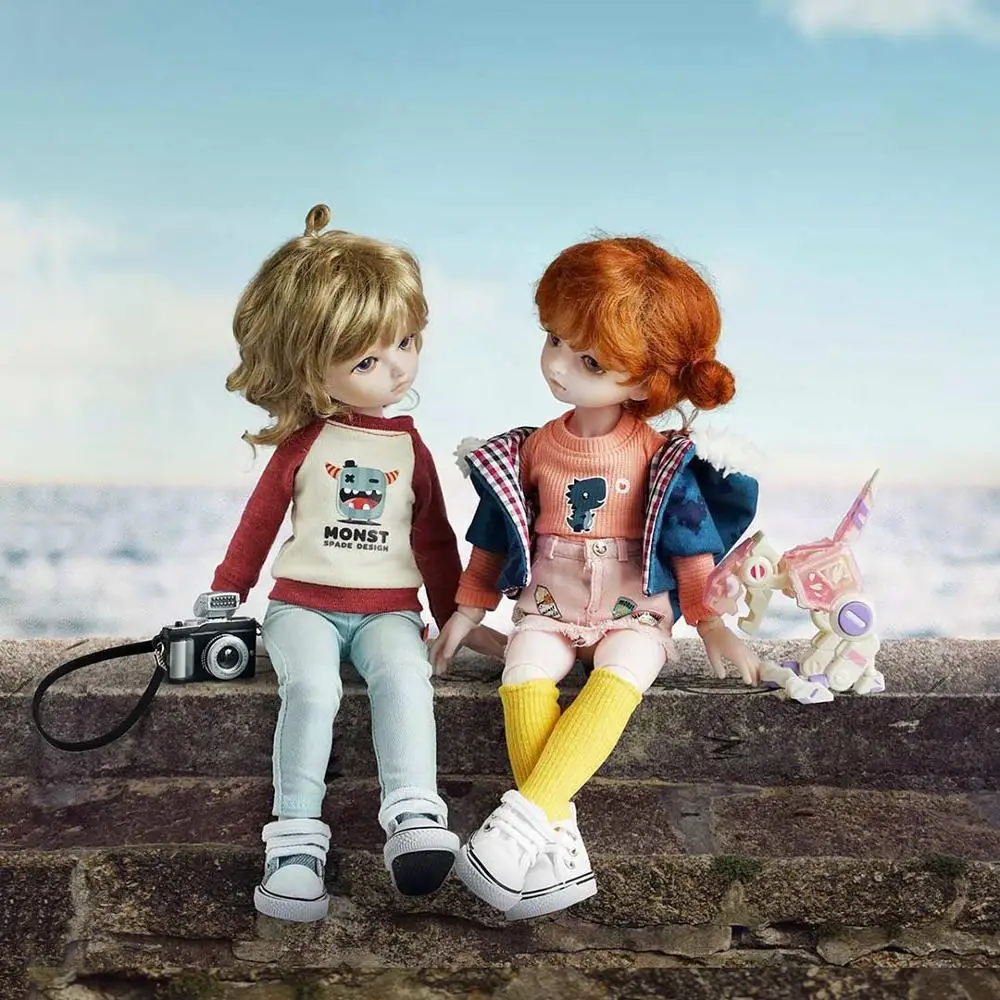 

Monst Doll Multi-joint Movable Exquisite Workmanship Dolls Gift Box Toy for Over 13 Years Old Children