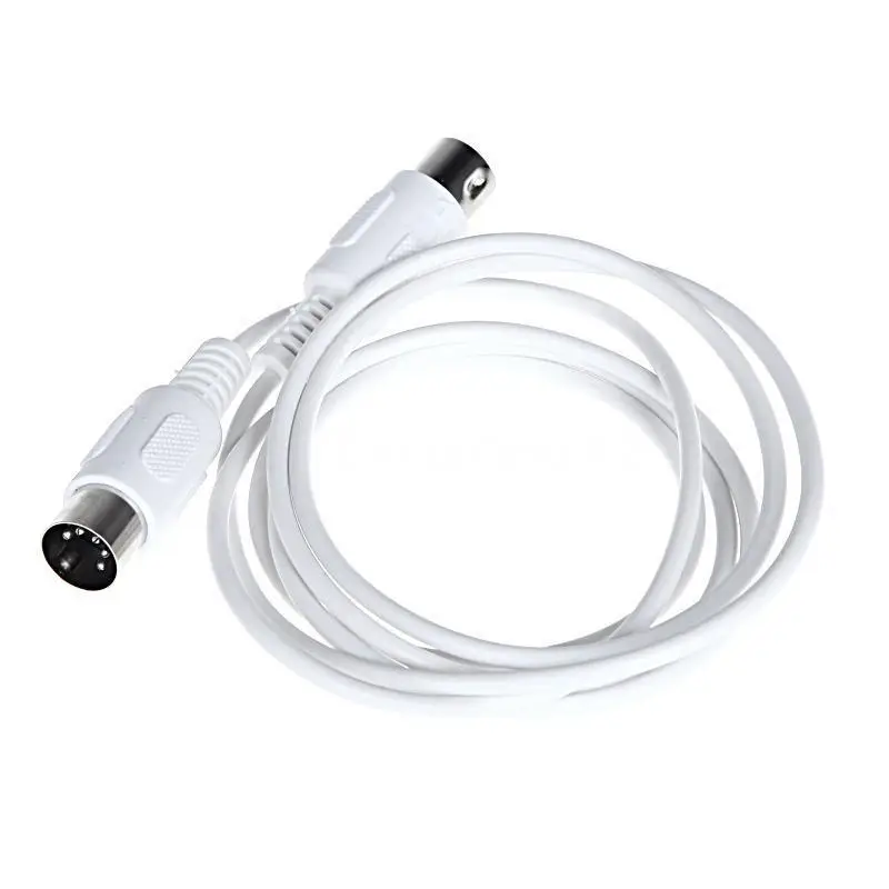 5 Pin MIDI DIN PLUG Extension Cable Male to 3M/9.8FT White | Электроника