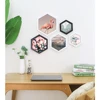 Creative Hexagon Photo Frame Polygon Culture Photo Wall Living Room Company School Decoration Round Rhombus Combination ► Photo 2/6