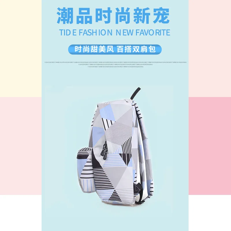 

2018 Summer New Style Computer Backpack Backpack Backpack Printing Logo