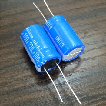 

3pcs 220uF 100V NICHICON BT Series 16x25mm Highly dependable reliability 100V220uF Aluminum Electrolytic capacitor