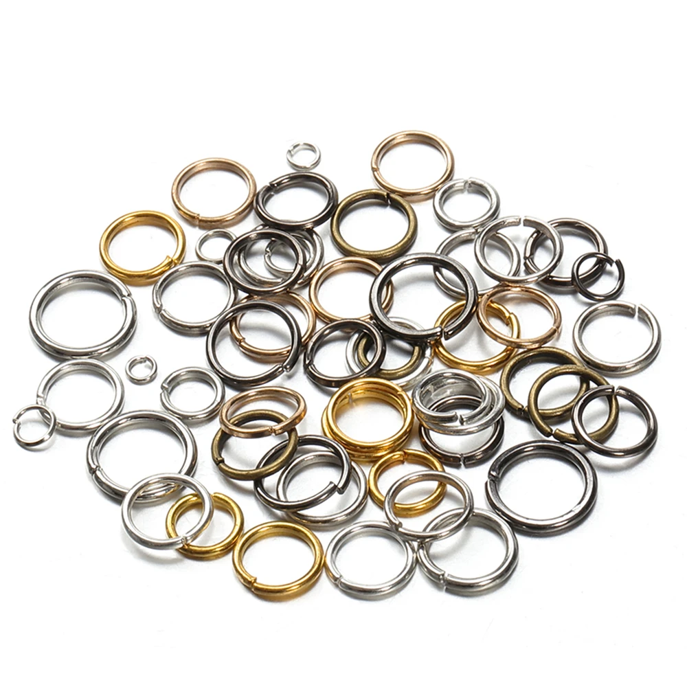 aanpassen Fokken controller 200 Pcs 3/4/6/7/8/10 Mm Metalen Sieraden Vinden Open Enkele Loops jump  Rings & Split Ring Voor Diy Sieraden Maken Connector Bevindingen|Sieraden  bevindingen & Componenten| - AliExpress