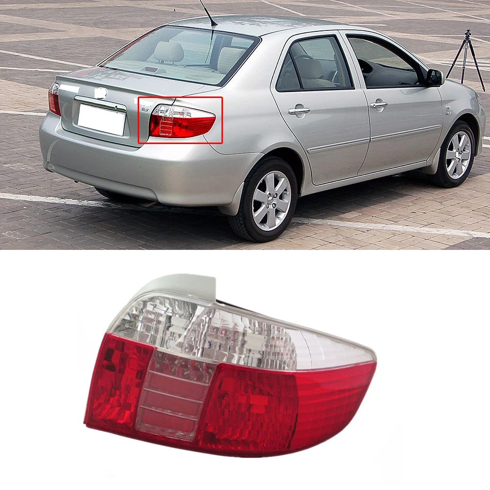 CAPQX 1 шт. для Toyota Vios 2006 2007 сзади светильник хвост тормозной фонарь головной