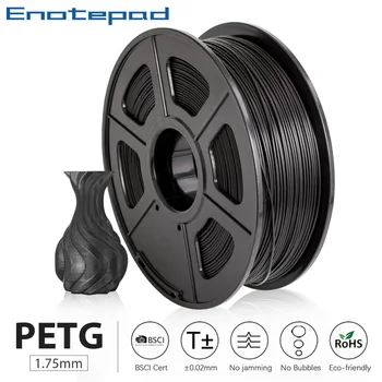 

1.75mm 1KG Spool Enotepad PETG 3D Printer Filament 3d doodler filament support different material 3D Printer With Fast Shipping