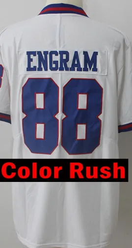 26 Saquon Barkley jersey 13 Odell Beckham Jr 10 Eli Manning 21 Landon Collins сшитые логотипы майки - Цвет: Color Rush