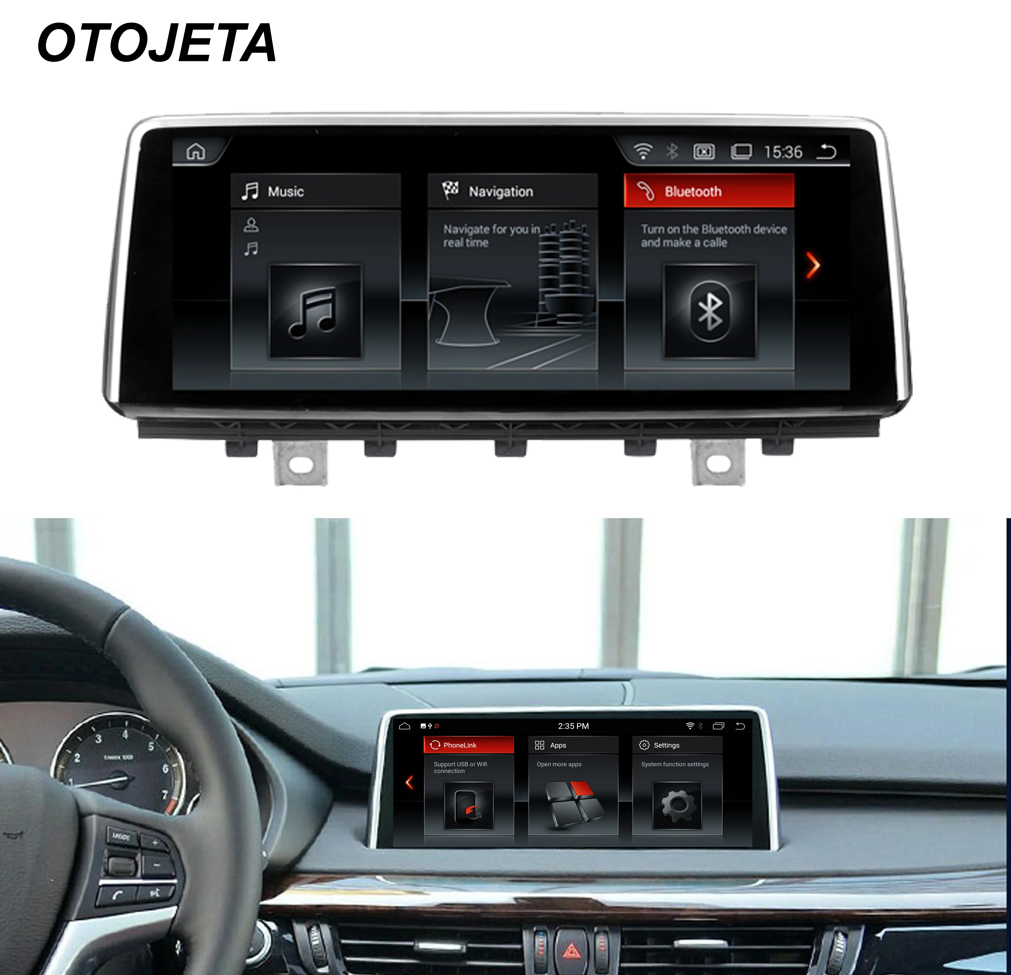 

64GB big memory Android 9.0 Car Multimedia Player 10.25" IPS screen For BMW X5 X6 F15 F16 GPS E70 E71 NBT CIC Navigation stereo