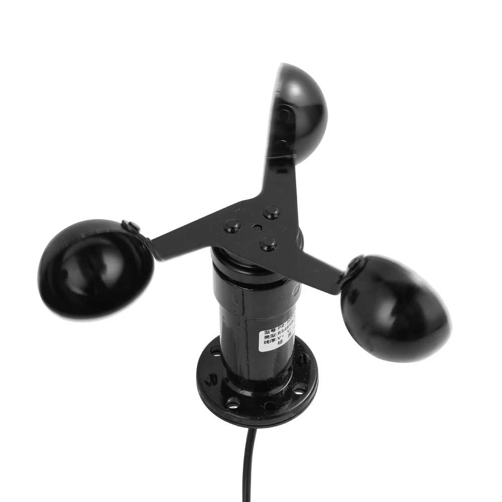 

Wind Sensor Pulse Signal Digital Anemometer Pulse Signal Output Aluminum Alloyed Wind Speed Sensor Anemometer Wind Speed Meter