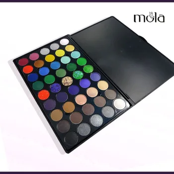 

1M Minimum 10 ,Total 45 colors Eye Shadow Pearl Light Can Private Label Custom Logo If meet Minimum Wholesale Cosmetics