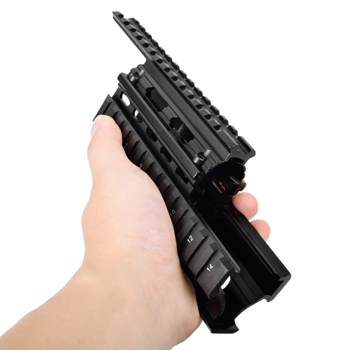 Тактический Падение в Quad Rail Scope Mount RIS Handguard для AK 47 AK74 AKS для охоты стрельбы страйкбола винтовка аксессуар с рельсовой крышкой