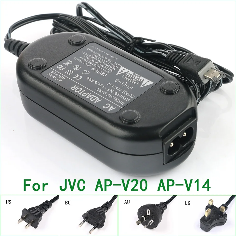 AC Power Adapter / Charger For JVC GZ-MC500 GZ-MG21 GZ-MG77 GZ