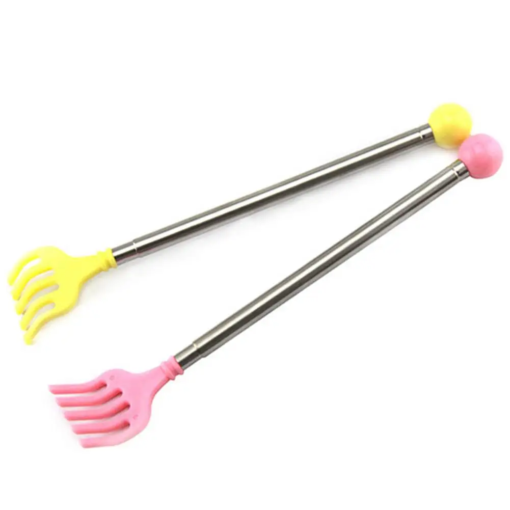 Регулируемая раздвижная чесалка для спины массажер из нержавеющей стали против