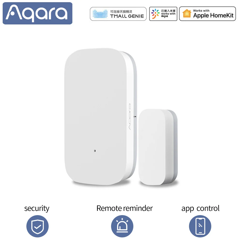Умный датчик для окон и дверей Aqara Zigbee сигнализация MihomeAPP беспроводной комплект