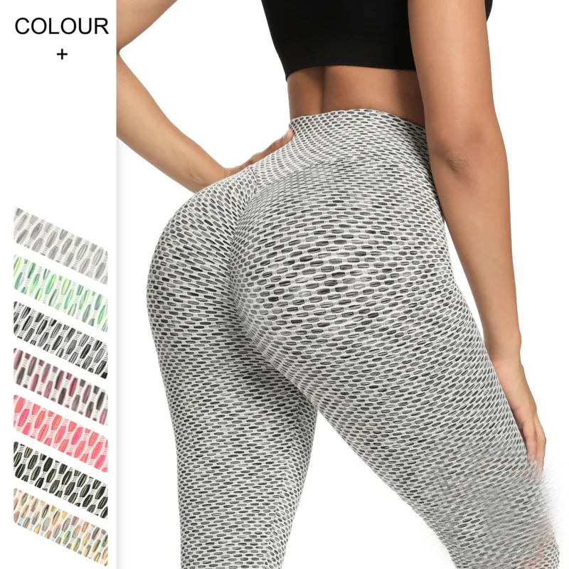 

Women Yoga Leggings Ruched Butt Lifting Stretchy Woman Workout Leggins Mujer High Waist Yoga Pant For Gym Clothing Sport Fitness