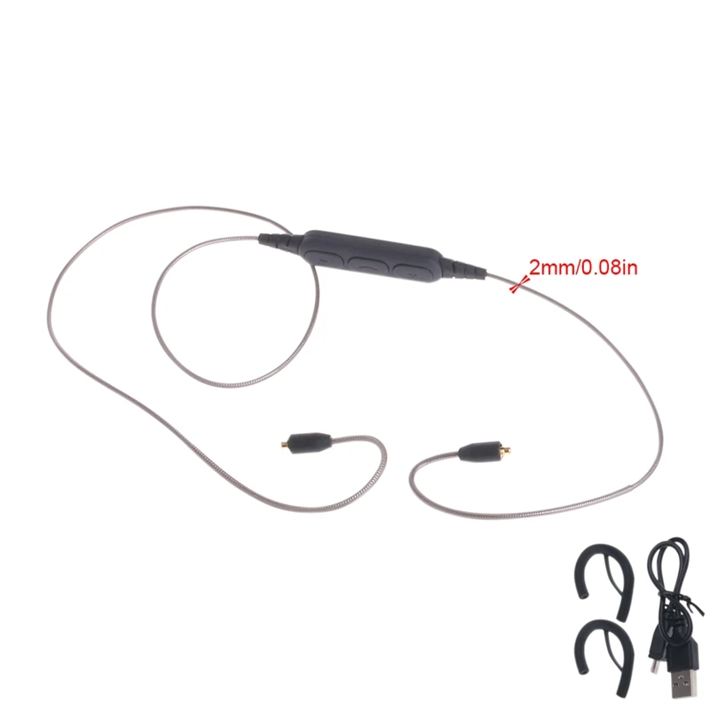 Wireless Bluetooth 4 1 Earphone Headphone MMCX Adapter Cable For SE215 SE315 L41F