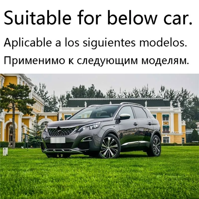 Модифицированная обновленная модификация Стайлинг молдинги декоративные аксессуары автомобильные аксессуары гоночные грили 17 18 для peugeot 4008