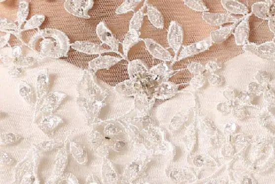 Недорогое винтажное Новое поступление кружевное Сверкающее vestido de noiva Дешевое бальное свадебное платье платья для матери невесты