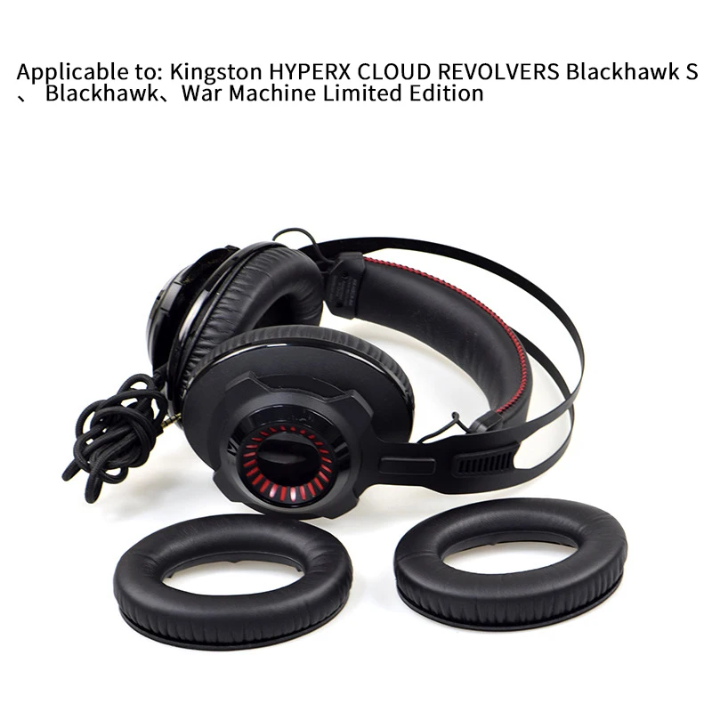 1 Pair Foam Ear Pads Cushions for Kingston HyperX Cloud Revolver S Headphones Earpad