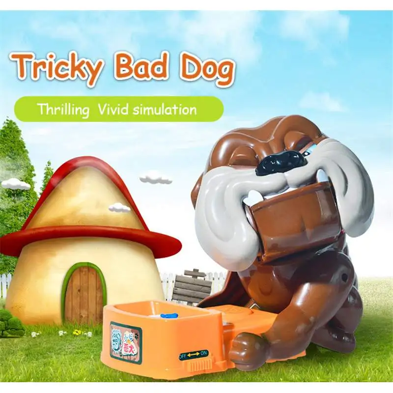 Креативные хитовые новые игрушки Tricky Bad Dog Tiger для детей Детские забавные игровые