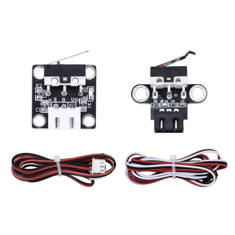 87HA 2Pcs 3D Printer Endstop Mechanical Limit Switches with Cable Press Switch Module for Ender 3 Pro Hotend Kit | Компьютеры и офис