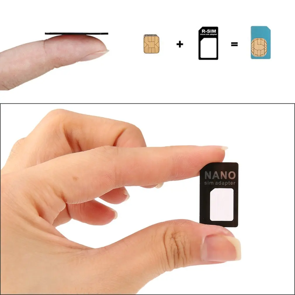 3 в 1 для Nano sim-карты для Micro Sim карты и стандартный адаптер sim-карты конвертер Аксессуары для мобильных телефонов