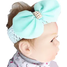 Ободки для девочек цветочные повязки на голову реквизит для фотосъемки повязка на голову Детские бантики, аксессуары для волос Haarband Baby Diademas Para Bebe