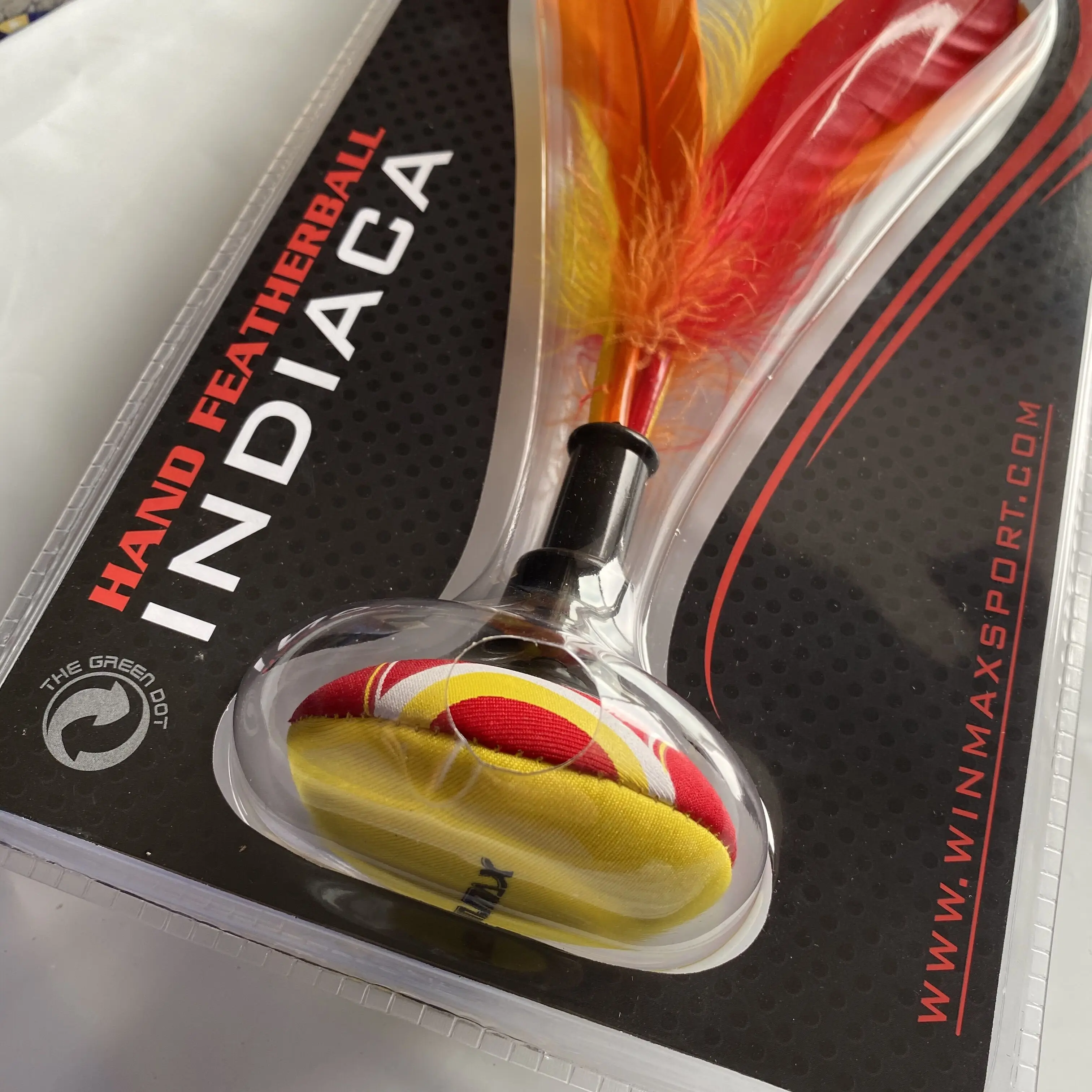 INDIACA Новый Неопреновый пляжный развлекательный ручной Волан Indiaca Featherball для